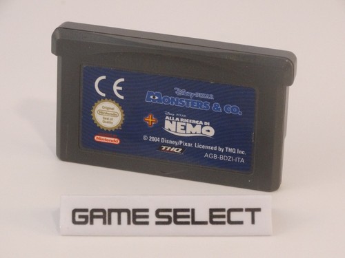 Notice Originale GBA – The Incredibles Et Op Zoek Naar Nemo – PAL Hollande