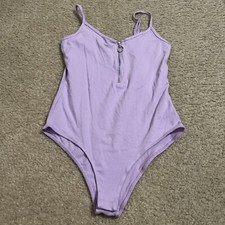 Women  s Purple Leotard. Size Medium