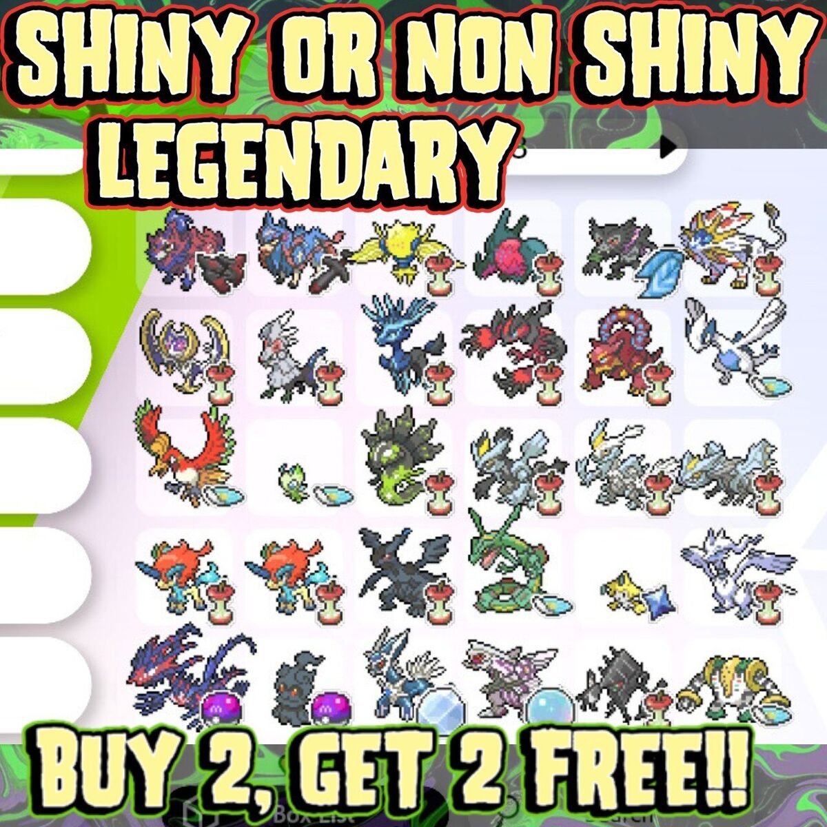 Trading Shiny Giratina for Shiny Kyurem! : r/PokemonSwordAndShield