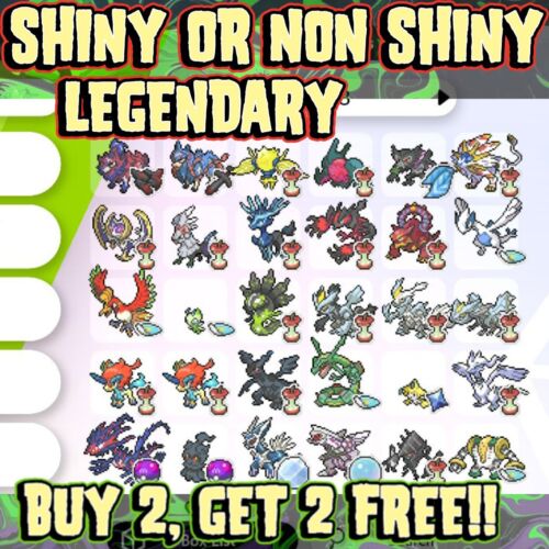 🌟LEGENDARY & EVENT 🌟FOR POKEMON SWORD AND SHIELD - Picture 1 of 1