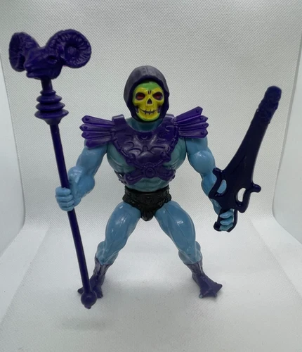 Skeletor Full Boots Soft Head He-Man MOTU Mattel 1982 Vintage Series 1
