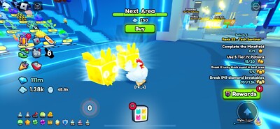 Huge Golden Shiny Painted Cat Pet Simulator 99