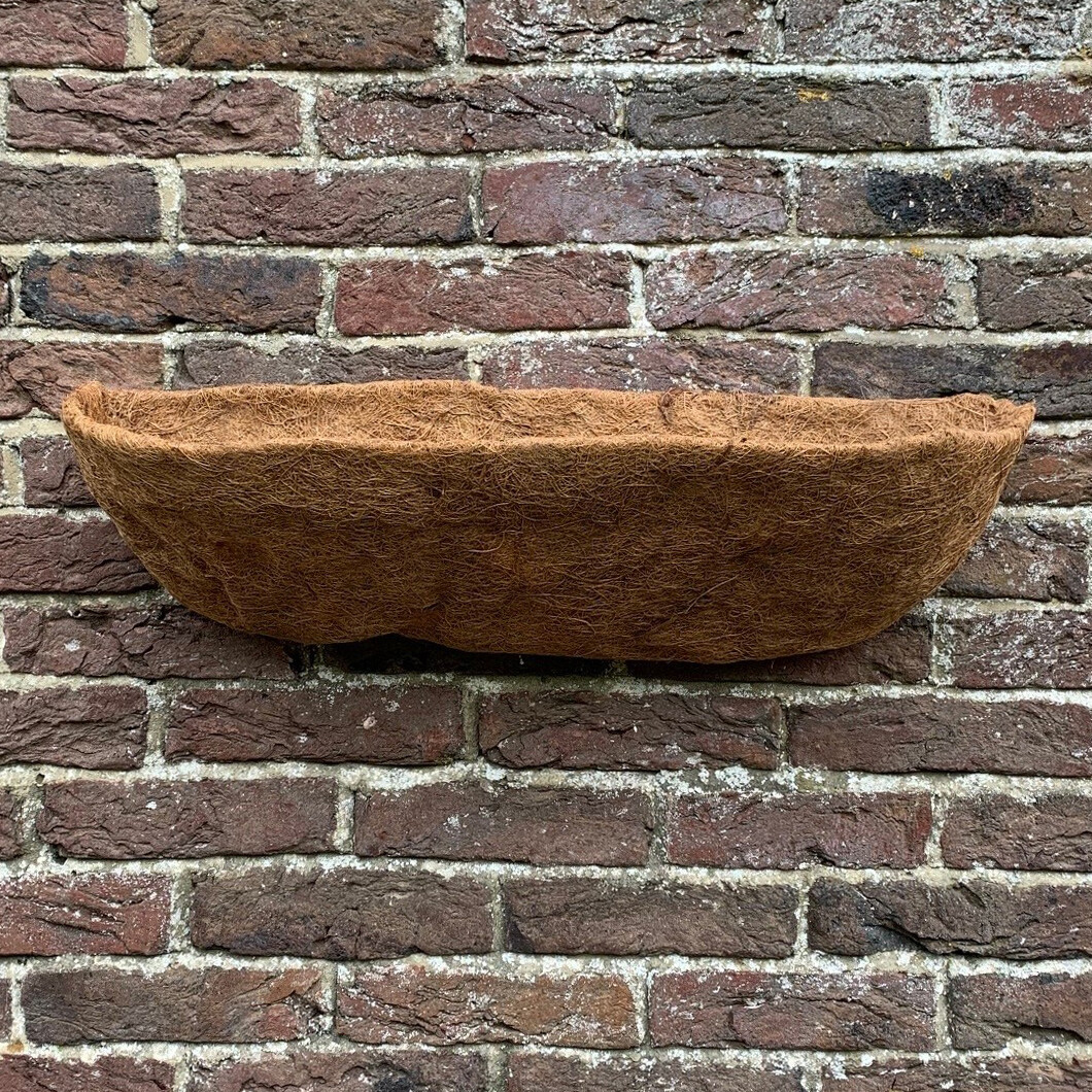 1 x Extra Deep Planter Liner Garden Wall Trough Coir Coco Fibre (60cm - 24inch)