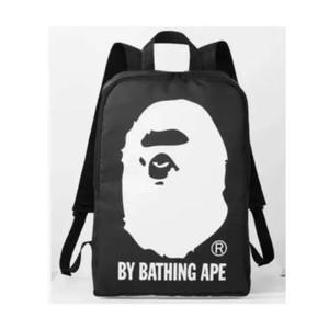 bape backpack white