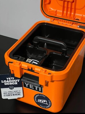 YETI LoadOut GoBox 15 King Crab Orange Limited Edition -Rare NWT