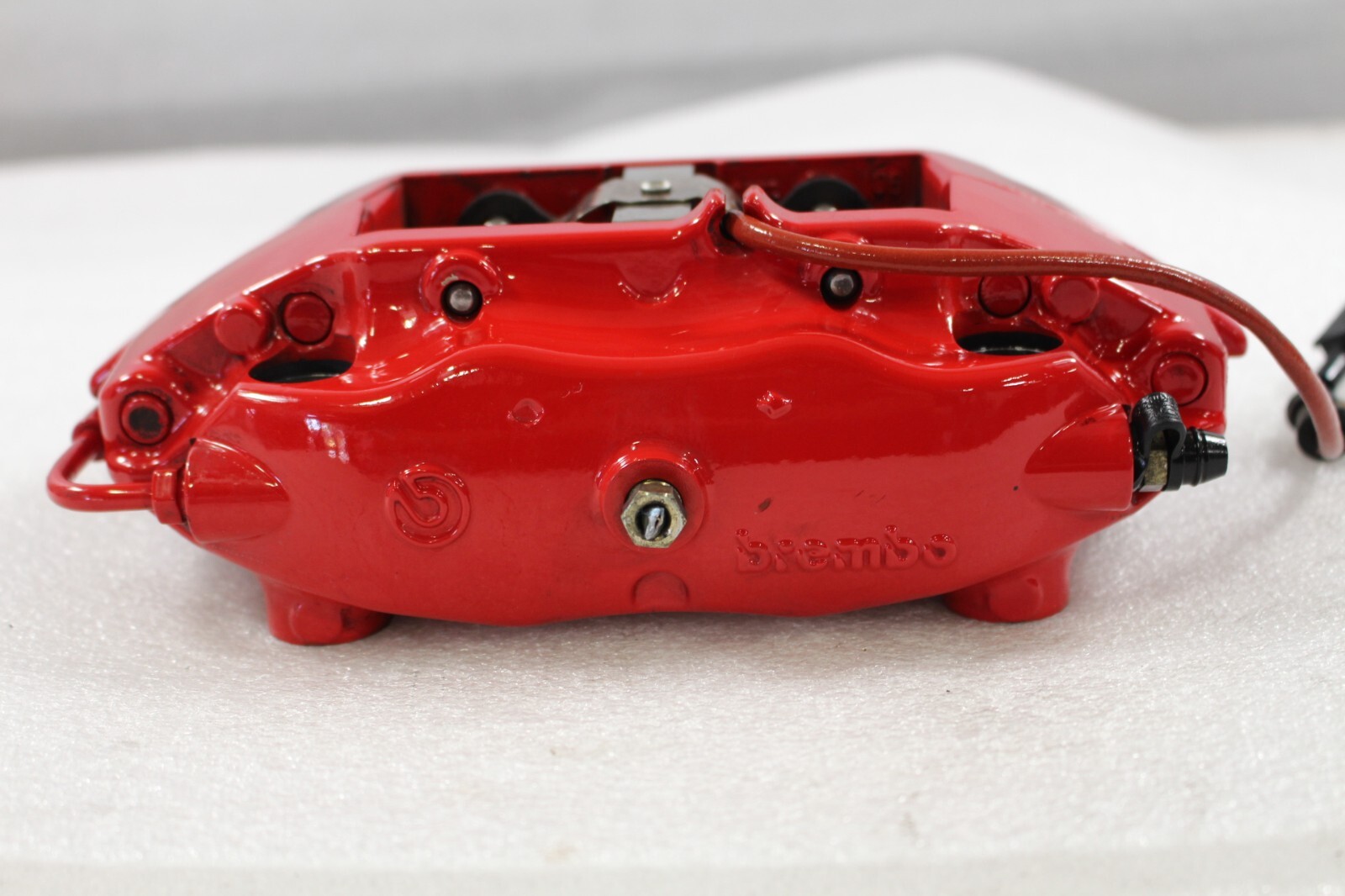 Ferrari F430, LH, Left, Front Brake Caliper, Red, Used, P/N 210740 s/c 227999