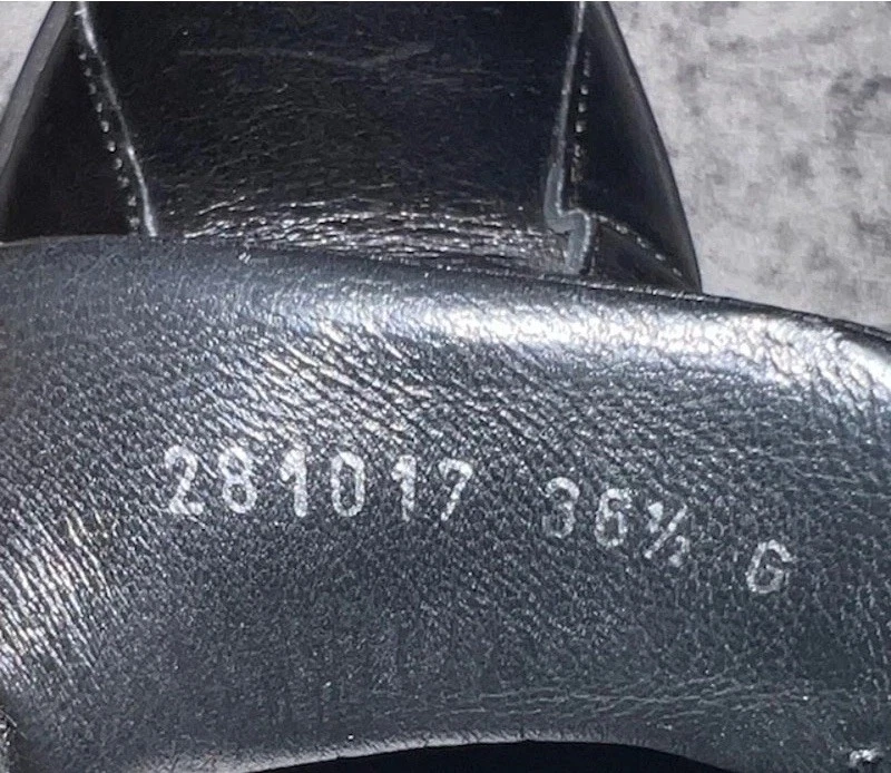 Zapatillas bajas Gucci para mujer de cuero negro talla 36,5 con caja bolsa antipolvo Foto 4 de 4