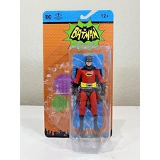 McFarlane DC Retro Batman 66 Wave 11 Comic Movie Poster Red Batman 6  Figure