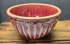 EARLY MCCOY ART POTTERY LEAVES AND BERRIES SMALLEST SIZE MIXING BOWL