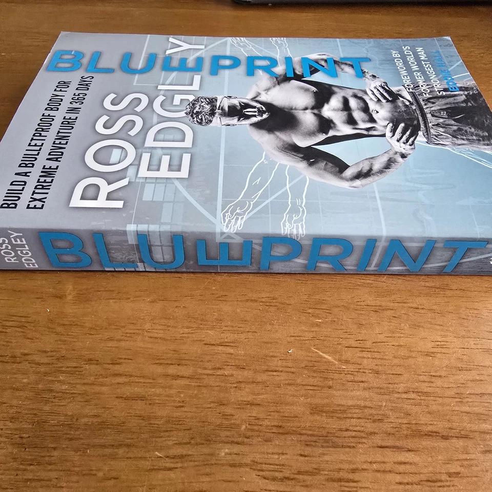 Blueprint By Ross Edgley Paperback Book Health Exercise Program Extreme Sports - Image 4 of 4