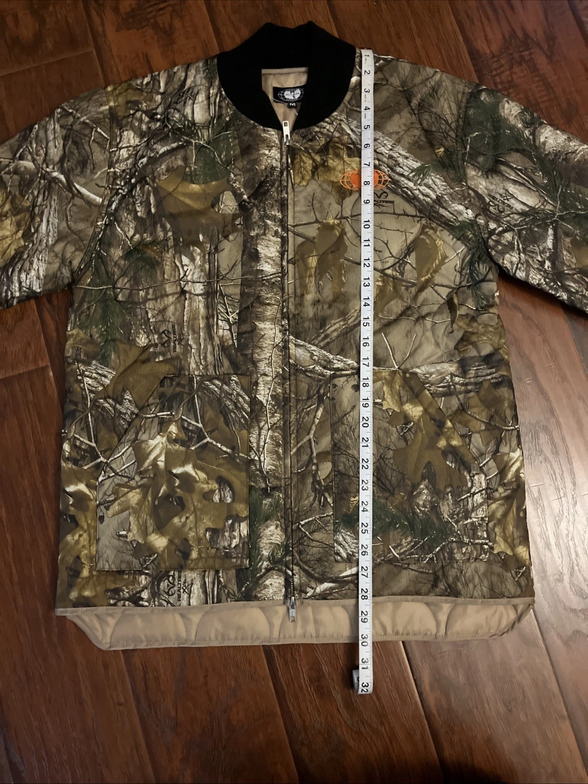 Wu Wear Real Tree Quilted Bomber Jacket Size Medium New Without Tags Rare DS 90s - product detail image 11