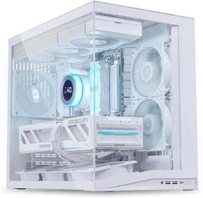 Lian Li O11 Dynamic Mini V2 Flow Pc-Gehäuse Weiß | Kompakter ATX Midi-Tower Mit 