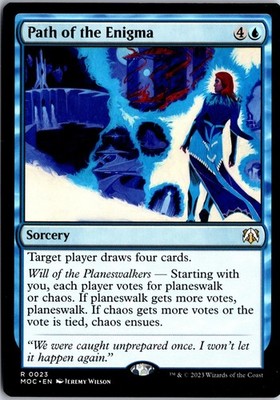 Path of the Enigma 23 Commander: March of the Machine Magic: The Gathering NM/M