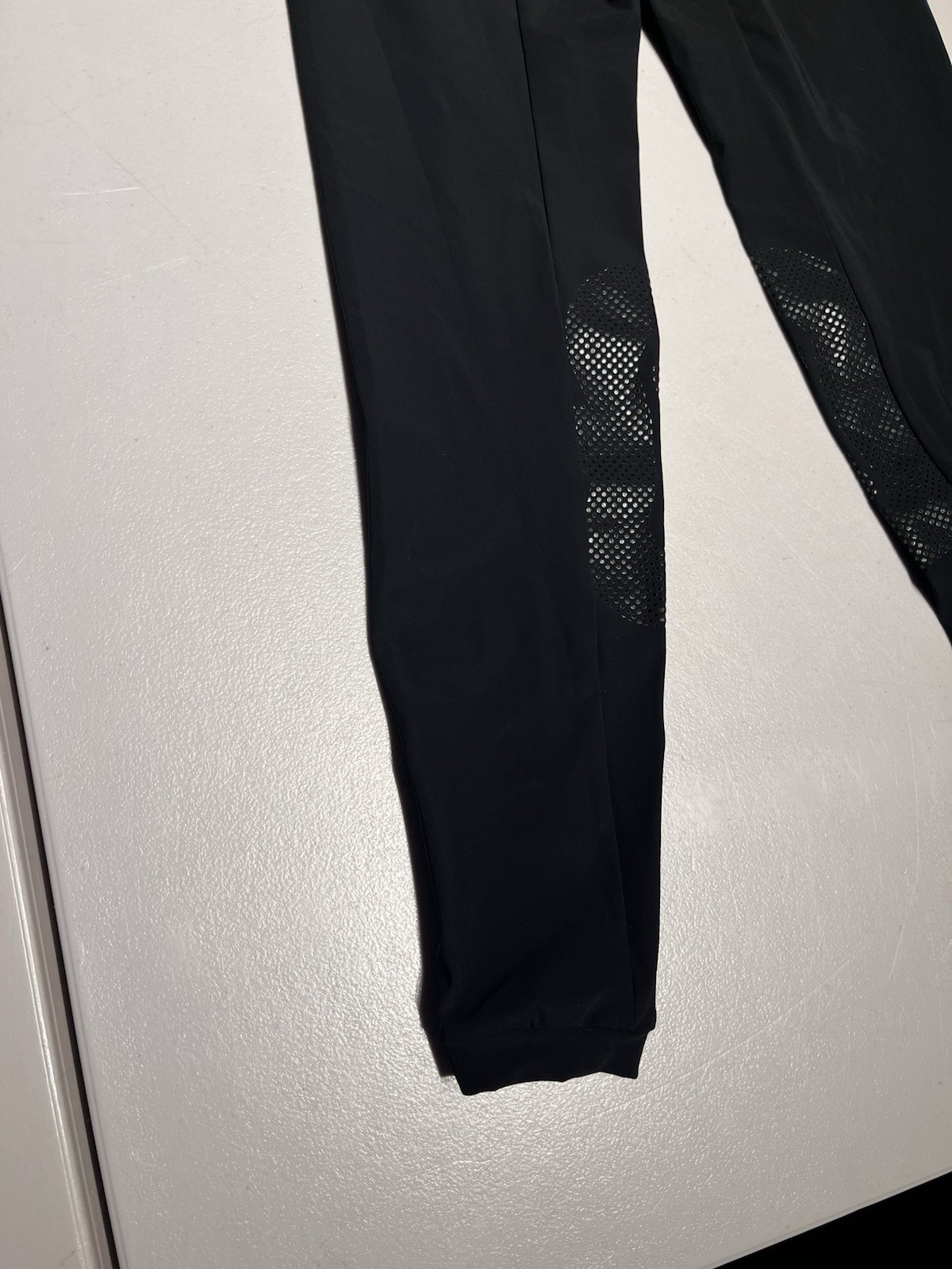 For Horses Breeches Womens Small Black Equestrian Tights Pants Nylon Italy 23x26