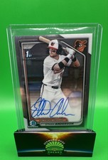 2024 Bowman Draft - Chrome Prospect Autographs Ethan Anderson #CPA-EA (AU, RC)