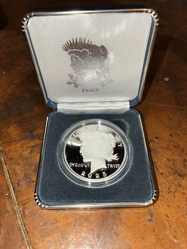 2025-S Proof Peace Dollar Silver Coin w/FULL OGP