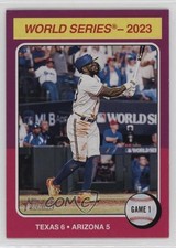 2024 Topps Heritage World Series Highlights Adolis Garcia García #461 0v3k