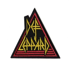 Def Leppard Patch | English British Glam Metal Hard Rock Heavy Metal Band Logo