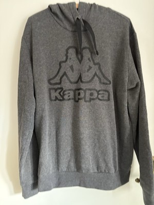 Kappa Kapuzenpullover, Größe XL, Dunkelgrau, Gebraucht 