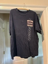 HOM5034 Vintage Graphic T-Shirt cut tag wide open till you see God Then break