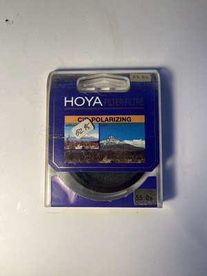 HOYA 55mm CPL  Circular Polarizing Filter Polar Made in Japan Polarizer NOS #066