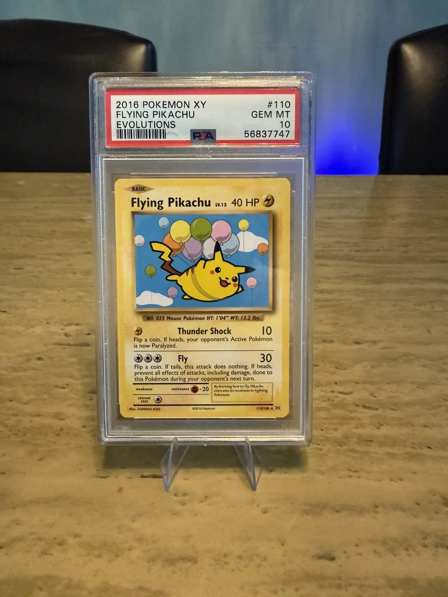 Pikachu Pokémon TCG Grade 10 XY Individual Collectible Card Game