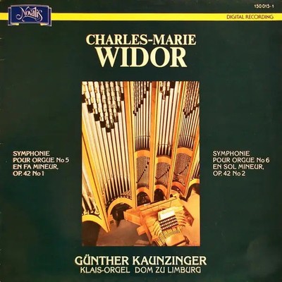 LP Widor Symphonies Pour Orgue Nos. 5 & 6, Op. 42 No. 1 & 2 DMM NEAR MINT