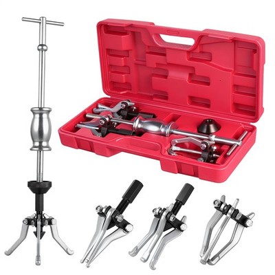 5x Slide Hammer Puller Set Legierung Interne Externe Getriebe Pulley Puller