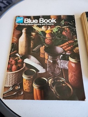 Vintage Ball Blue Book The Guide to Home Canning and Freezing 1983 Homestead