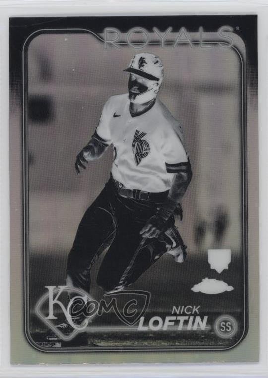 2024 Topps Chrome Negative Refractor Nick Loftin #183 0c4