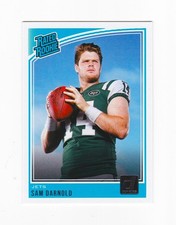 SAM DARNOLD 2018 PANINI DONRUSS RATED ROOKIE CARD RC #301 SEATTLE SEAHAWKS MINT. rookie card picture