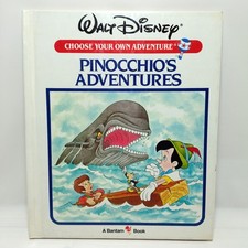 librogame PINOCCHIO'S ADVENTURES - Walt DISNEY, Jim Razzi  1985