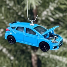 Ford Focus RS Ornament • Gift for Ford Lovers • Multiple Colors Available