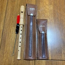 Moeck Sopranino Recorder with Case, Small Musical Instrument Used zz3