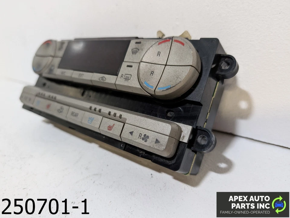 Panel de módulo de control de clima de 5,4 L Lincoln Navigator 2007-2014 OEM HVAC interruptor de CA Foto 2 de 4