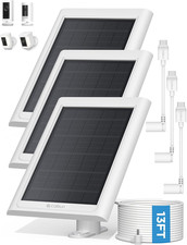 Solar Panel for Ring Camera   Compatible with Ring Stick up Cam Battery/Pro And