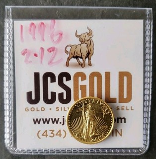1996 $5 1/10oz Gold American Eagle