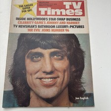 TV TIMES,1976 Eagles September Jon English