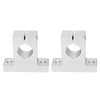 4 x SK20 Aluminum Linear Motion Rail Clamping Guide Support Fit 20mm Dia Shaft
