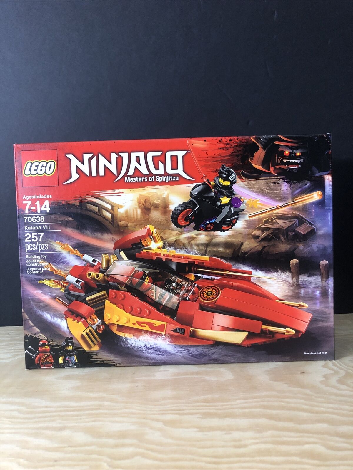 LEGO 70638 Ninjago Master of Spinjitzu Katana V11 (257 Pieces) - Brand New