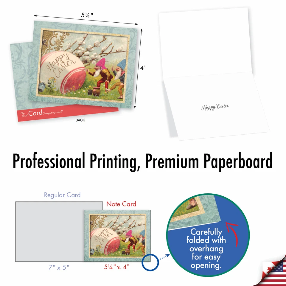 20 Easter Cards (10 Designs, 2 Each) - Springtime Chicks AM3196EAG-B2x10 - Image 2 of 4