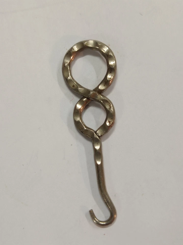 Petit Crochet Métal Argenté - Photo 3/3