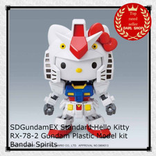 SDGundamEX Standard Hello Kitty RX-78-2 Gundam Plastic Model kit Bandai Spirits