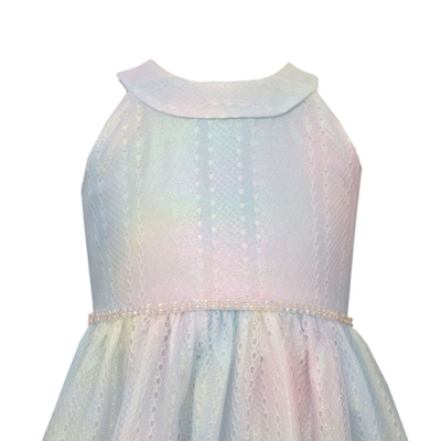open lace back dress Pastel Sonata Gown for Girls  Birthday & Party Dresses  Glitter Glitz