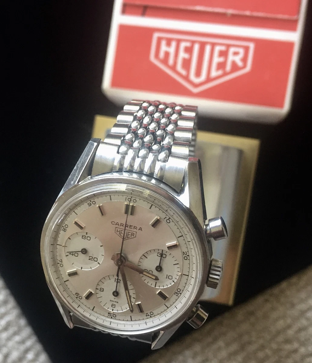 11 SOLD Beads of Rice 18mm band compatible with Heuer Carrera