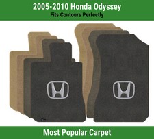 Lloyd Ultimat Front Mats For 05-10 Honda Odyssey Wsilver On Black Honda H