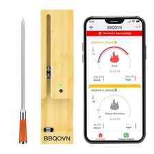 Smart Wireless Meat Thermometer 3.9mm Ultra-Thin Bluetooth Phone not included