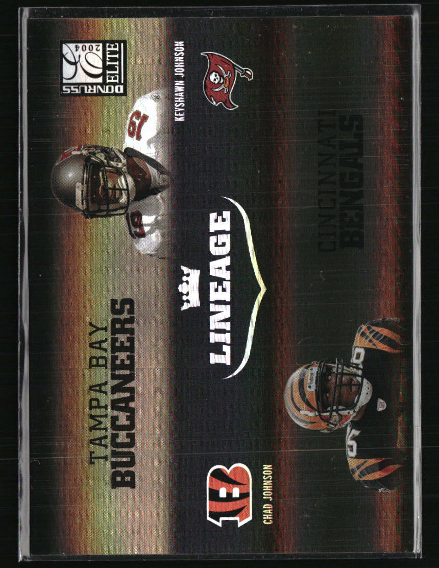 Chad Johnson/Keyshawn Johnson 2004 Donruss Elite #L4 Football