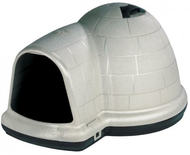Plastic Igloo Dog House Large Dogs 5090 LBS Raised Floor Sturdy