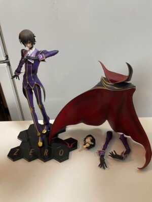 Code Geass: Lelouch / Zero 1/8 Scale G.E.M. Figure - Anime Collectible Figure - View #10